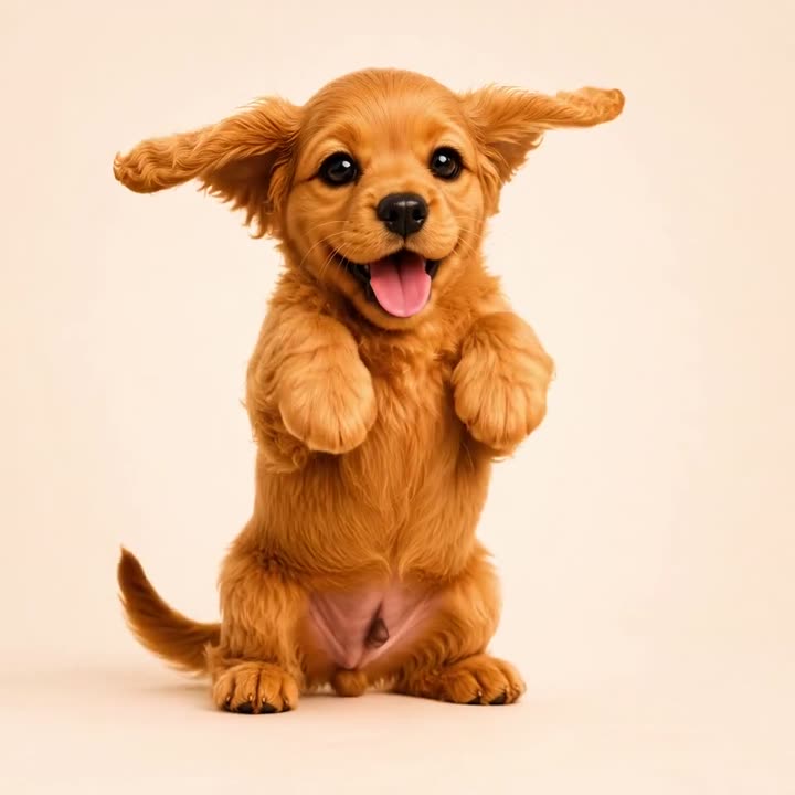 Biscuit overjoyed